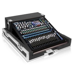 Sound Town ATA Plywood Mixer Case for Allen & Heath QU-16 Console (STRC-QU16DH)