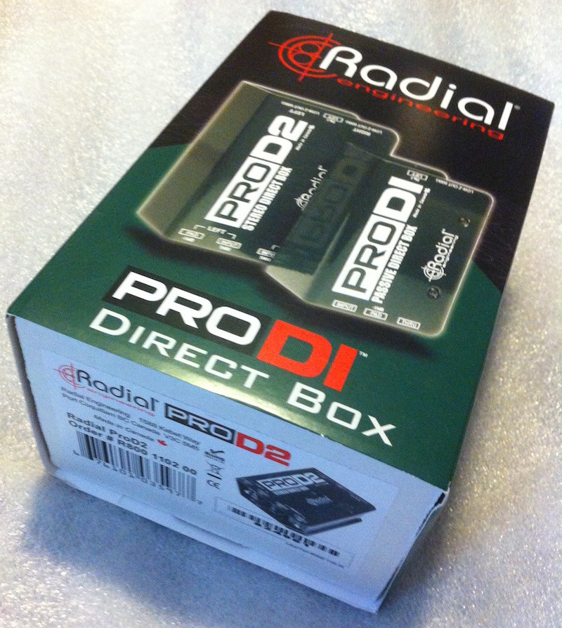 Radial ProD2 Stereo Passive Instrument Direct Box – Brand New & Ships Free