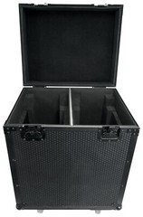 Rockville Black Road Case Fits (2) American DJ Inno Beam LED Moving Head Lights