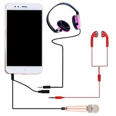 Mini Microphone 4 Pack Omnidirectional Stereo Mic for Voice Recording Phone