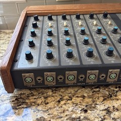 HOLMES MXP-6 Sound Board Mixing Console PA CONTROL CENTER -RARE- TURNS ON- READ!