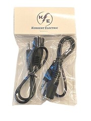 Kurrent Electric (2) Pack of MIDI to 3.5mm Type-A Adapter 14″ Inch Cables