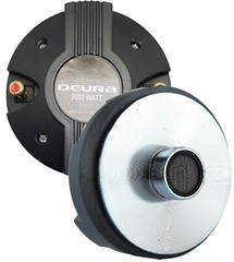 DEURA®4000W 2PCS 1.75″ Titanium Compression Driver Screw-on Horn Speaker Tweeter