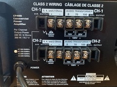 Atlas Sound CP400 Dual-Channel Commercial PA Power Amplifier Dual Channel 400W