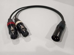 ESH AUDIO – XLR Joiner/Combiner Cable – Mogami 3106 – Neutrik – 40cm