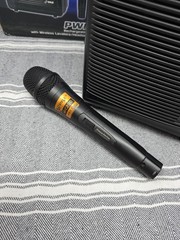 Pyle Pro Audio Rechargeable PA System Passive Wireless AUX Wired Mic PWMA200