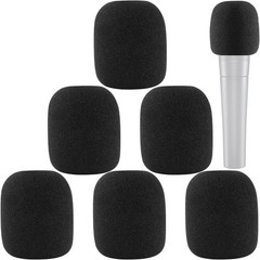 Windscreen for SM58, 6Pack Microphone Pop Filter Foam Cover for Shure SM58 SM…