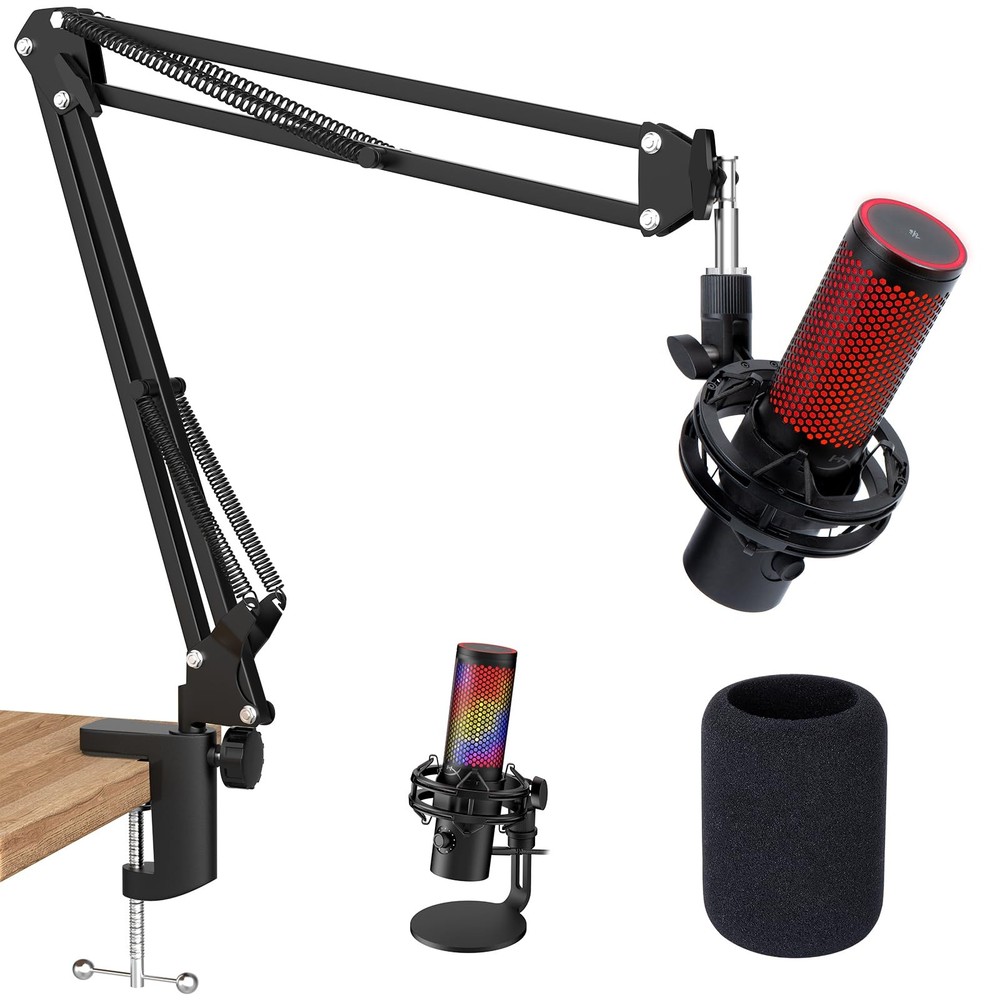 QuadCast 2 Boom Arm, Mic Arm Microphone Arm for HyperX QuadCast 2 with HyperX…