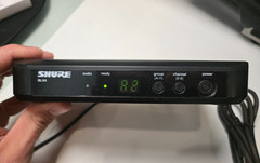 Shure BLX4 Wireless Receiver & BLX1 Bodypack Transmitter Set – H10 Band (542-572