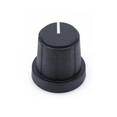 PixelGear 17mm Black D-Shaft Knob w/ Cap & White Inidcator – Aphex Presonus
