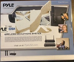 Pyle PDWM2135 Wireless Microphone System w/ Two Handheld Mic **See Details**
