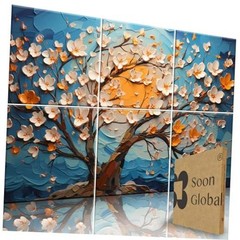 Acoustical Wall Panels Art Acoustic Panels, Decorative 72 X 48 Inches Canvas