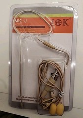 J K Pro Headset Headworn Single Earhook Microphone MIC-J S90 Compatible with …