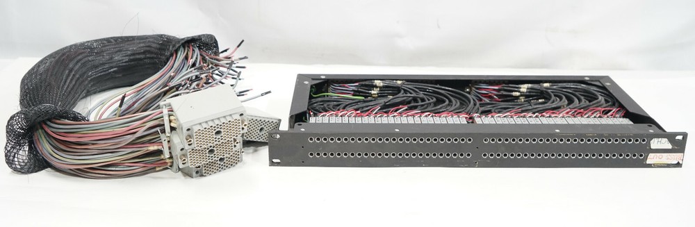 Audio Accessories 96-Point TT 3-Pin to Edac Patch Bay with Edac Cables – Nice!!