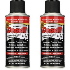 CAIG Laboratories DeoxIT D5 Contact Cleaner 5% Solutions (2 Pack)