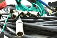 GENERIC 150FT 27 PIN VEAM 27 PIN TO 9 MALE XLR AND FEMALE XLR TRUNK #7113 (ONE)