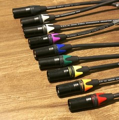 Rapco Horizon RHC MIC5 Concert Series XLR Microphone Cable 25′ w- Red Boot