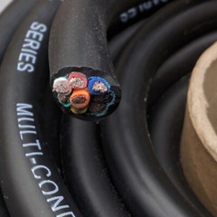 multi conductor 12 GAUGE AWG GA RAW PA DJ PRO AUDIO SPEAKER CABLE 8-WIRE CORD