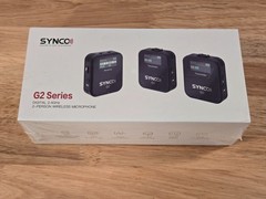 SYNCO Wireless Lavalier Microphone 2.4G Dual Transmitter G2A2 – Black