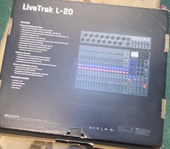 Zoom LiveTrak L-20 20-Channel Digital Mixer & Recorder – Excellent Condition
