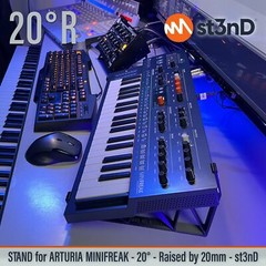 STAND for ARTURIA MINIFREAK – 20° Rised 20mm 3Dprinted- 100%Buyers Satisfaction