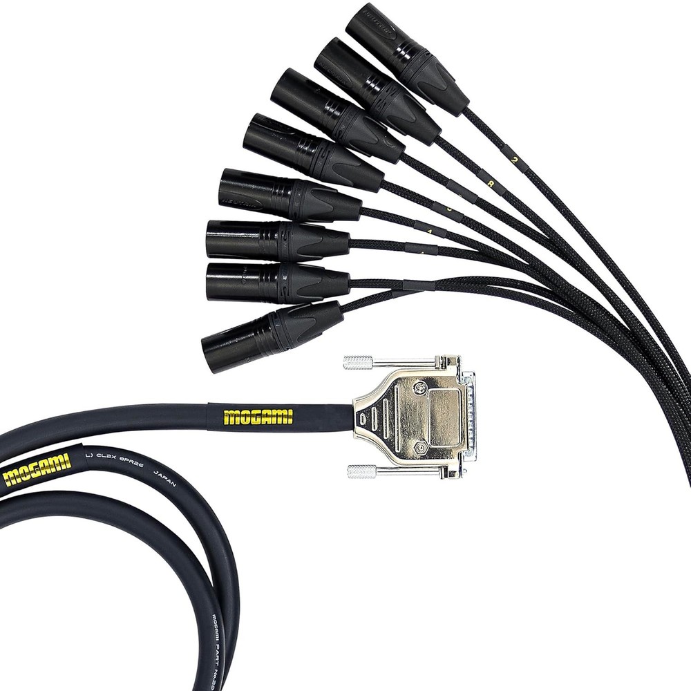 Mogami Gold DB25-XLRM-15