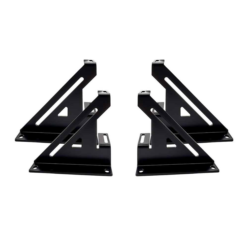 Steel 2 Amp Amplifier Rack Coated by Black Powder Used for Car Audio