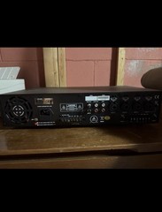 Saga SAG6012 240W 1-Channel Power Amplifier Phantom Power RCA/XLR Black