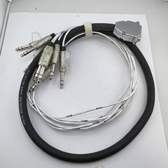 Pro Co Acculink DB25 To 1/4in Male TRS Male 8 Ch Snake 5ft Missing Thumb Screws