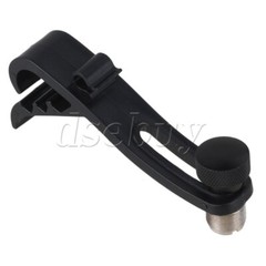 Plastic Drum Mic Clamp Shockproof Clip Holder Rim Mount Universal
