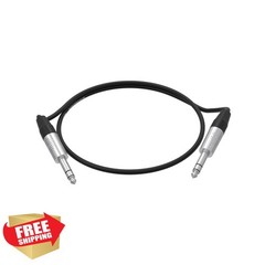 PRORECK 1.5FT 1/4 TRS Mic Cable Stage Studio