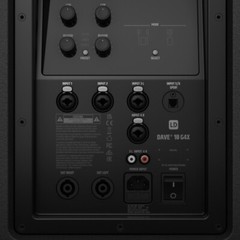 LD Systems DAVE 18 G4X Compact 2.1 powered system 4000W Wireless Bluetooth Black