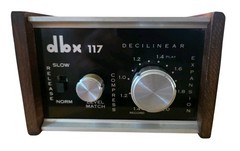 DBX 117 Decilinear Compressor Dynamic Range Processor UNTESTED AS IS