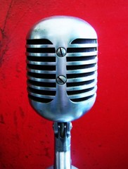 Vintage 1940’s Shure Brothers 55 Fatboy microphone Elvis w S-36 stand 55S 55SW 2
