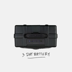 Turtlebox Gen 3 Outdoor Bluetooth Speaker, Green/B, 120 dB, Waterproof (TBG3-OG)