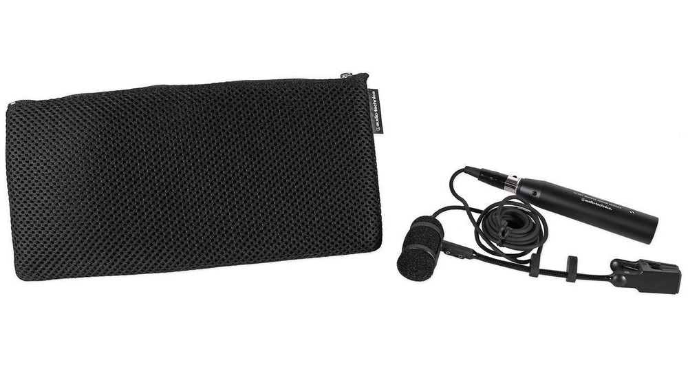 Audio Technica PRO 35 Cardioid Condenser Clip-On Instrument Microphone/Mic PRO35