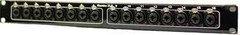 Mamba 16 Combo (XLR-TRS-TS) to 16 XLR Male 1RU XLR to XLR Patch Bay