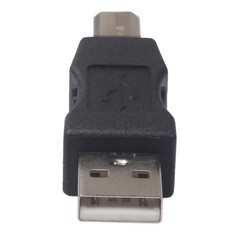 2x USB Type A Male to USB Type B Male Connector Printer