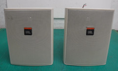 Lot of 2 JBL Control 25 Professional Speakers – White