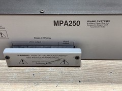 BIAMP MPA-250 Multi-Purpose Rackmount Amplifier/preowned / JUA3096
