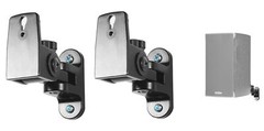 Pair Hidden Wall Swivel Brackets For Polk Audio RTI A3 Bookshelf Speakers