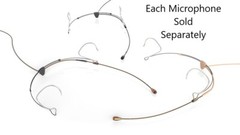 DPA 4466-OC-R-00 4466 Omni Headset Microphone with MicroDot Connector – Black