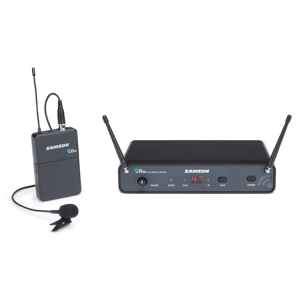 Samson Technologies Concert 88x Presentation Wireless System with LM5 Lavalie…