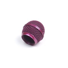 Replacement Mesh Microphone Grille For Shure SM58 565SD LC SV100,Pink
