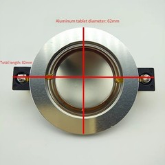 34.4mm Flat Wire Titanium Tweeter Voice Coil 8 Ohm 50-100W Speaker Repair Part