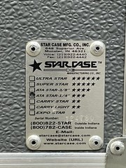 ATA Star-1/4″ Protective Case With Foam Outside Dimensions, 27″x13″x25″
