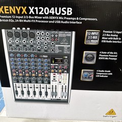 Behringer Xenyx X1204 Usb Mixer With Effects