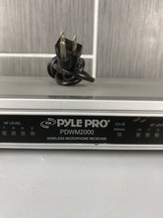 Pyle Pro PDWM2000 Wireless Microphone Receiver Microphone Is Not Included.