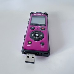 OLYMPUS LS-P2 Linear PCM Voice Recorder 8GB Red (Pink) Complete Box Set Tested