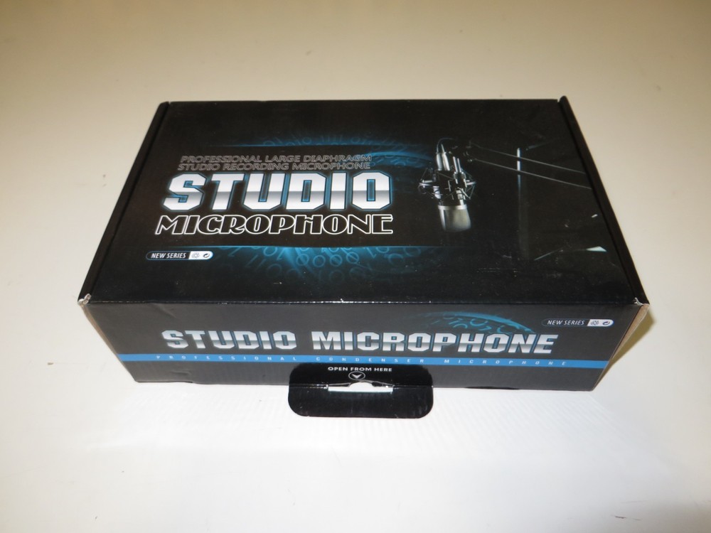 Excelvan BM-800 Studio Condenser Broadcast Microphone